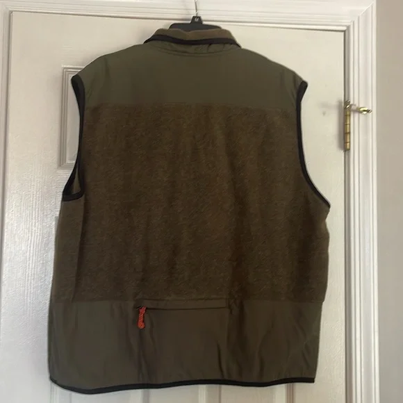 AE 77 Performance American Eagle Outfitters Fleece Front Zip Vest - Picture 5 of 6